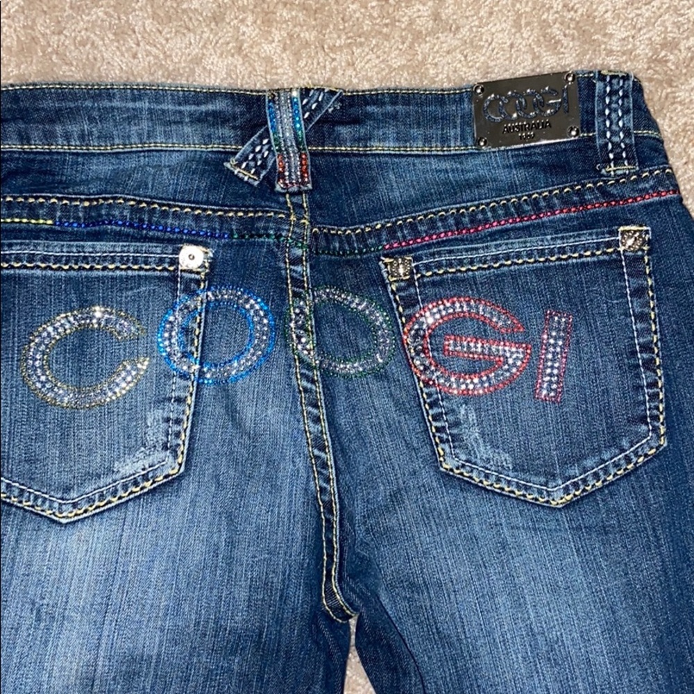Authentic Coogi Jeans straight leg denim- size 7/8 - Picture 7 of 16